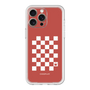 プレミアムパネル［ Racing checkered flag Red - レーシングチェッカーフラッグ レッド ］