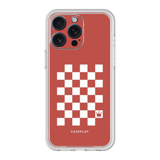 プレミアムパネル［ Racing checkered flag Red - レーシングチェッカーフラッグ レッド ］
