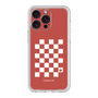 プレミアムパネル［ Racing checkered flag Red - レーシングチェッカーフラッグ レッド ］