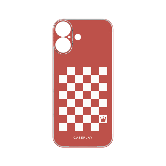 プレミアムパネル［ Racing checkered flag Red - レーシングチェッカーフラッグ レッド ］