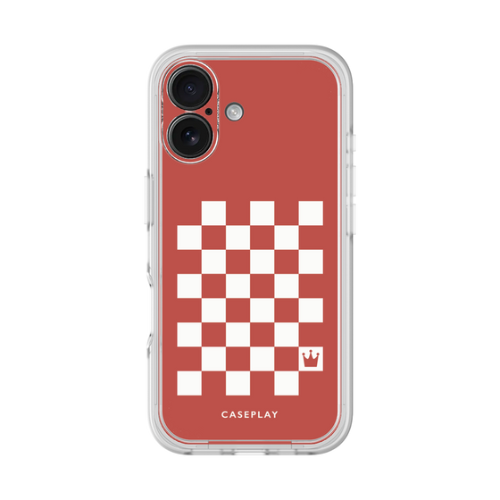 プレミアムパネル［ Racing checkered flag Red - レーシングチェッカーフラッグ レッド ］