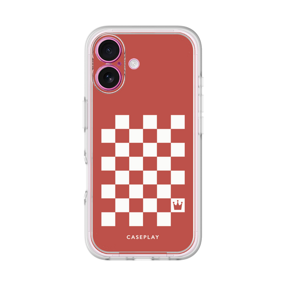 プレミアムパネル［ Racing checkered flag Red - レーシングチェッカーフラッグ レッド ］