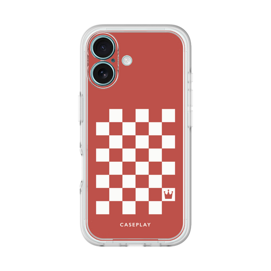 プレミアムパネル［ Racing checkered flag Red - レーシングチェッカーフラッグ レッド ］