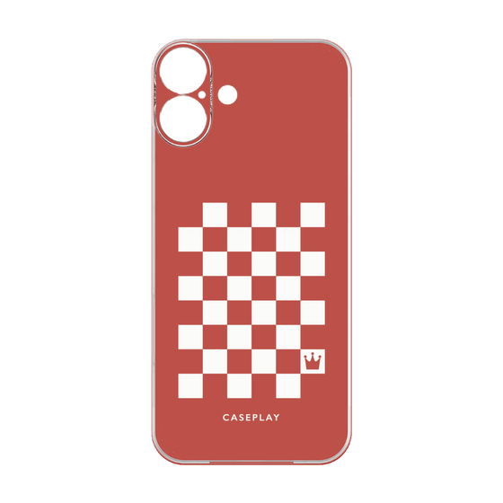プレミアムパネル［ Racing checkered flag Red - レーシングチェッカーフラッグ レッド ］