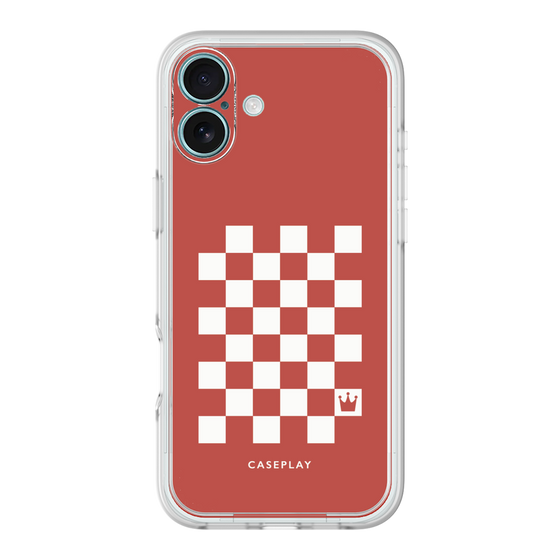 プレミアムパネル［ Racing checkered flag Red - レーシングチェッカーフラッグ レッド ］