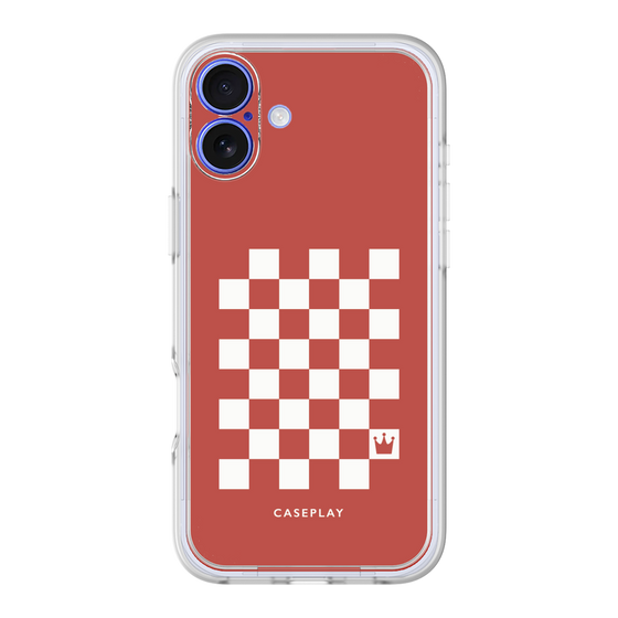 プレミアムパネル［ Racing checkered flag Red - レーシングチェッカーフラッグ レッド ］