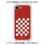 プレミアムパネル［ Racing checkered flag Red - レーシングチェッカーフラッグ レッド ］
