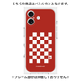 プレミアムパネル［ Racing checkered flag Red - レーシングチェッカーフラッグ レッド ］