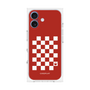 プレミアムパネル［ Racing checkered flag Red - レーシングチェッカーフラッグ レッド ］
