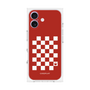 プレミアムパネル［ Racing checkered flag Red - レーシングチェッカーフラッグ レッド ］