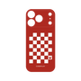 プレミアムパネル［ Racing checkered flag Red - レーシングチェッカーフラッグ レッド ］