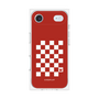 プレミアムパネル［ Racing checkered flag Red - レーシングチェッカーフラッグ レッド ］
