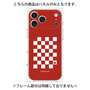 プレミアムパネル［ Racing checkered flag Red - レーシングチェッカーフラッグ レッド ］