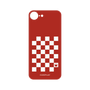 プレミアムパネル［ Racing checkered flag Red - レーシングチェッカーフラッグ レッド ］