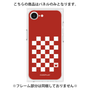 プレミアムパネル［ Racing checkered flag Red - レーシングチェッカーフラッグ レッド ］