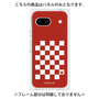 プレミアムパネル［ Racing checkered flag Red - レーシングチェッカーフラッグ レッド ］