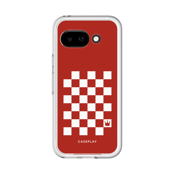 プレミアムパネル［ Racing checkered flag Red - レーシングチェッカーフラッグ レッド ］