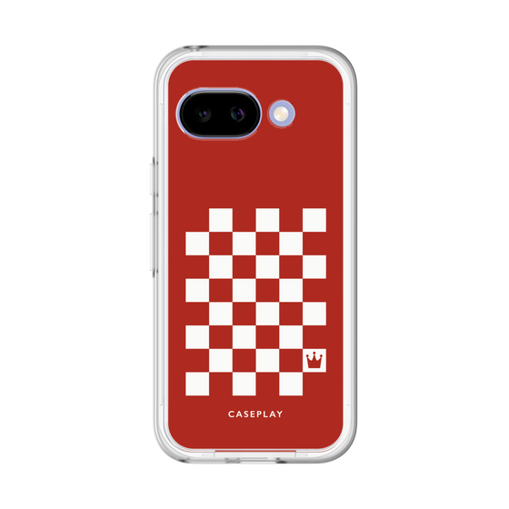 プレミアムパネル［ Racing checkered flag Red - レーシングチェッカーフラッグ レッド ］