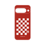 プレミアムパネル［ Racing checkered flag Red - レーシングチェッカーフラッグ レッド ］