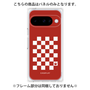 プレミアムパネル［ Racing checkered flag Red - レーシングチェッカーフラッグ レッド ］