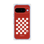 プレミアムパネル［ Racing checkered flag Red - レーシングチェッカーフラッグ レッド ］