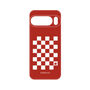 プレミアムパネル［ Racing checkered flag Red - レーシングチェッカーフラッグ レッド ］
