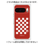 プレミアムパネル［ Racing checkered flag Red - レーシングチェッカーフラッグ レッド ］
