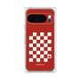 プレミアムパネル［ Racing checkered flag Red - レーシングチェッカーフラッグ レッド ］