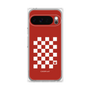 プレミアムパネル［ Racing checkered flag Red - レーシングチェッカーフラッグ レッド ］