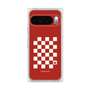 プレミアムパネル［ Racing checkered flag Red - レーシングチェッカーフラッグ レッド ］