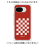 プレミアムパネル［ Racing checkered flag Red - レーシングチェッカーフラッグ レッド ］
