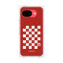 プレミアムパネル［ Racing checkered flag Red - レーシングチェッカーフラッグ レッド ］