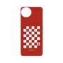 プレミアムパネル［ Racing checkered flag Red - レーシングチェッカーフラッグ レッド ］