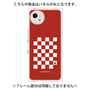 プレミアムパネル［ Racing checkered flag Red - レーシングチェッカーフラッグ レッド ］