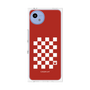 プレミアムパネル［ Racing checkered flag Red - レーシングチェッカーフラッグ レッド ］