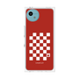 プレミアムパネル［ Racing checkered flag Red - レーシングチェッカーフラッグ レッド ］