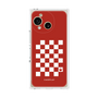プレミアムパネル［ Racing checkered flag Red - レーシングチェッカーフラッグ レッド ］
