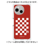 プレミアムパネル［ Racing checkered flag Red - レーシングチェッカーフラッグ レッド ］