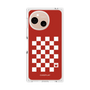 プレミアムパネル［ Racing checkered flag Red - レーシングチェッカーフラッグ レッド ］