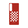 プレミアムパネル［ Racing checkered flag Red - レーシングチェッカーフラッグ レッド ］