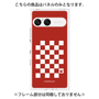 プレミアムパネル［ Racing checkered flag Red - レーシングチェッカーフラッグ レッド ］