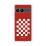 プレミアムパネル［ Racing checkered flag Red - レーシングチェッカーフラッグ レッド ］