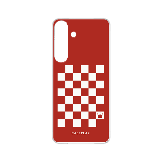 プレミアムパネル［ Racing checkered flag Red - レーシングチェッカーフラッグ レッド ］