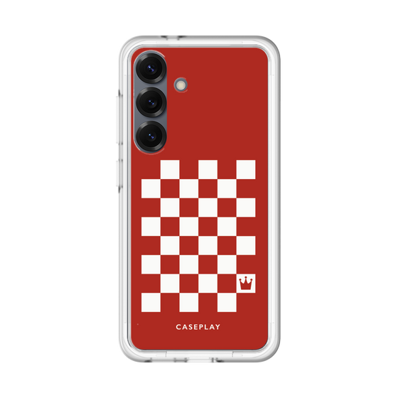 プレミアムパネル［ Racing checkered flag Red - レーシングチェッカーフラッグ レッド ］