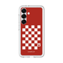 プレミアムパネル［ Racing checkered flag Red - レーシングチェッカーフラッグ レッド ］