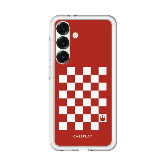 プレミアムパネル［ Racing checkered flag Red - レーシングチェッカーフラッグ レッド ］