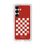プレミアムパネル［ Racing checkered flag Red - レーシングチェッカーフラッグ レッド ］
