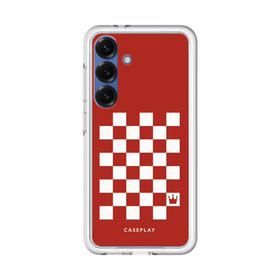 プレミアムパネル［ Racing checkered flag Red - レーシングチェッカーフラッグ レッド ］
