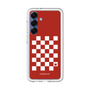 プレミアムパネル［ Racing checkered flag Red - レーシングチェッカーフラッグ レッド ］