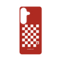 プレミアムパネル［ Racing checkered flag Red - レーシングチェッカーフラッグ レッド ］